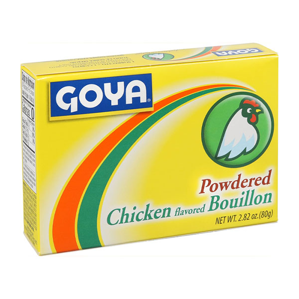 5689 Caldo de Pollo y Tomate Bouillon Goya x 2.96 Oz x Un