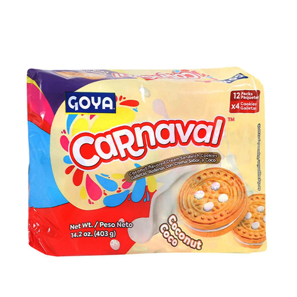 6434 Galletas de Coco Goya Carnaval x 14.2 Oz x Un