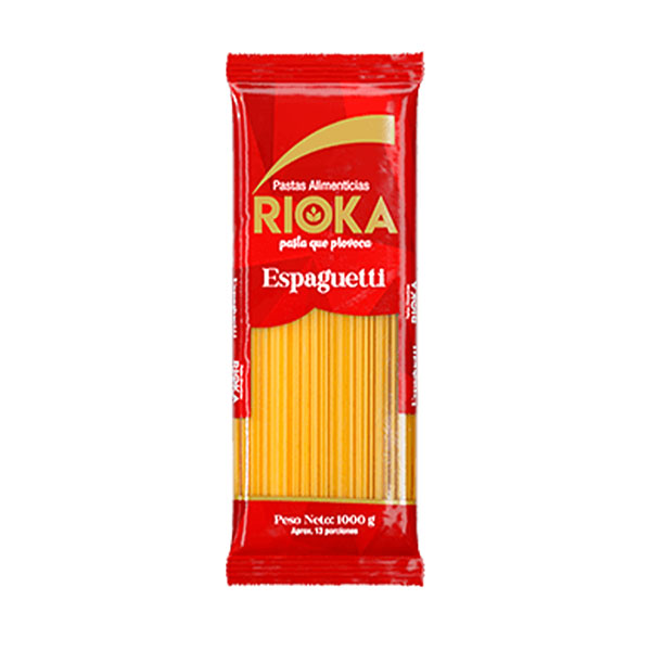 Espaguetti Rioka x 1000 Gr x Un