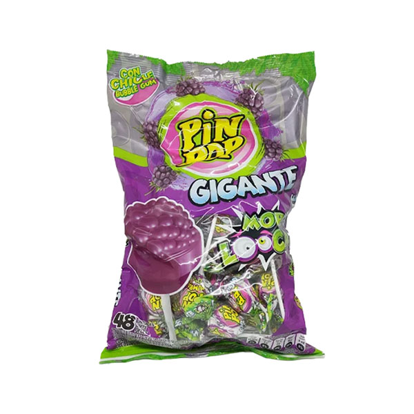 PIN POP Gigante Mora Loca Aldor x 48 Un de 22 Gr x Un