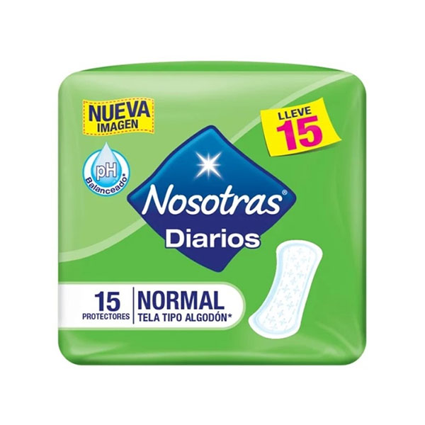 202426 Protectores Diarios Nosotras Familia x 15 Un x Un