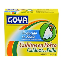 3241 Consome de Pollo en Polvo Goya x 2.82 Oz x Un
