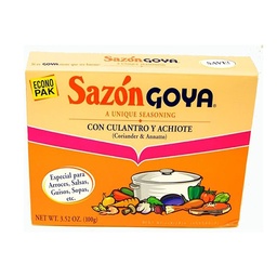3779 Sazon con Cilantro y Achiote Goya x 3.52 Oz x Un