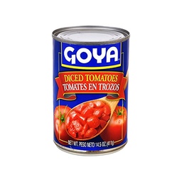 3909 Tomates en Trozos Goya x 14,5 Oz x Un