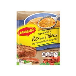 5506 Sopa de Res con Fideos Goya Maggi x 2.11 Oz x Un