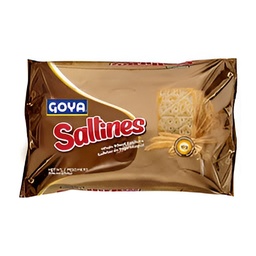 6430 Galletas Saladas de Trigo Integral Goya x 8.96 Oz x Un