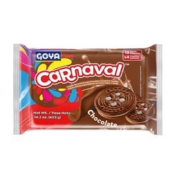 6433 Galletas de Chocolate Goya Carnaval x 14.2 Oz x Un