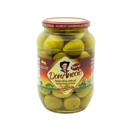 Aceitunas Reina Don Anecio sin hueso x 870 Gr x Un