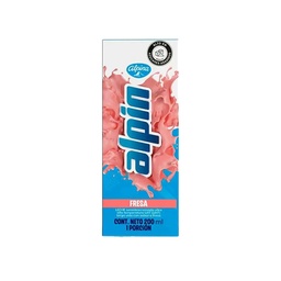 Alpin de Fresa Alpina x 200 ml x Un