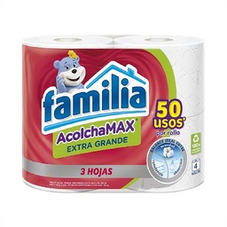 201261 Papel Higienico Familiar Familia 8 Pack x 4 Rollos