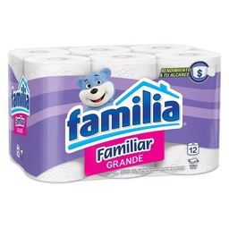 201262 Papel Higienico Familiar sin envoltura * 12